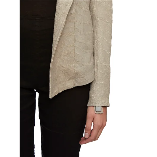 10SEI0OTTO GIACCA BLAZER IN PELLE Presa