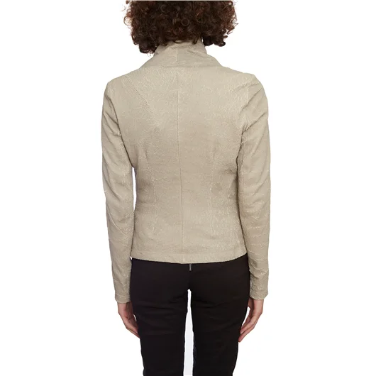 10SEI0OTTO GIACCA BLAZER IN PELLE Presa