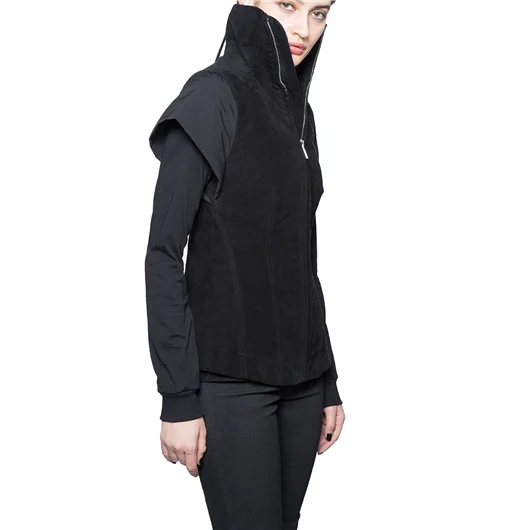 RICK OWENS DRKSHDW GIACCA MEZZA MANICA Vendita Calda