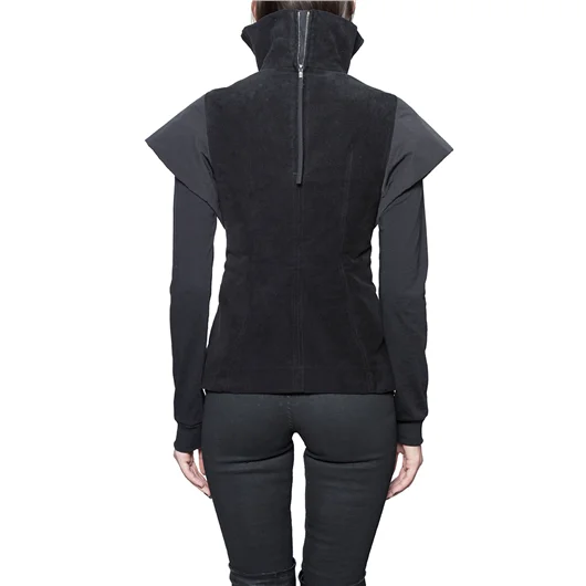 RICK OWENS DRKSHDW GIACCA MEZZA MANICA Vendita Calda