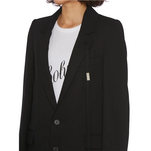 ANN DEMEULEMEESTER GIACCA MONOPETTO LIESBETH STANDARD In Saldo