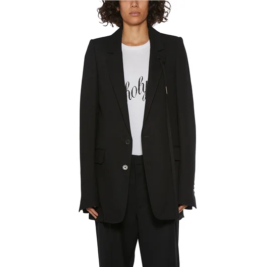 ANN DEMEULEMEESTER GIACCA MONOPETTO LIESBETH STANDARD In Saldo