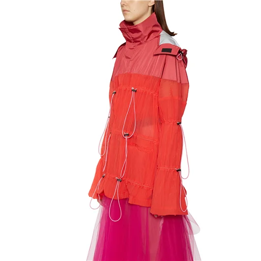BEN TAVERNITI UNRAVEL GIUBBOTTO IN NYLON CON COULISSE Vendita