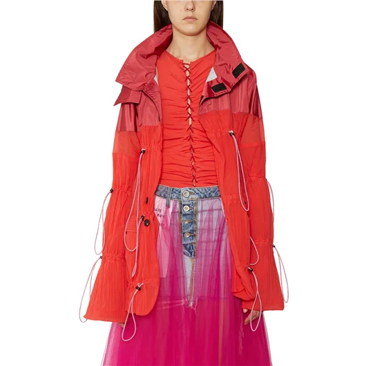 BEN TAVERNITI UNRAVEL GIUBBOTTO IN NYLON CON COULISSE Vendita
