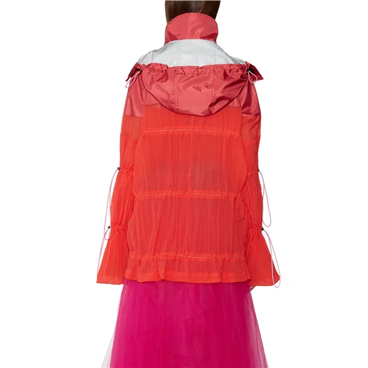 BEN TAVERNITI UNRAVEL GIUBBOTTO IN NYLON CON COULISSE Vendita