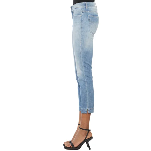 DONDUP JEANS IN DENIM MOD. ROSE In Vendita