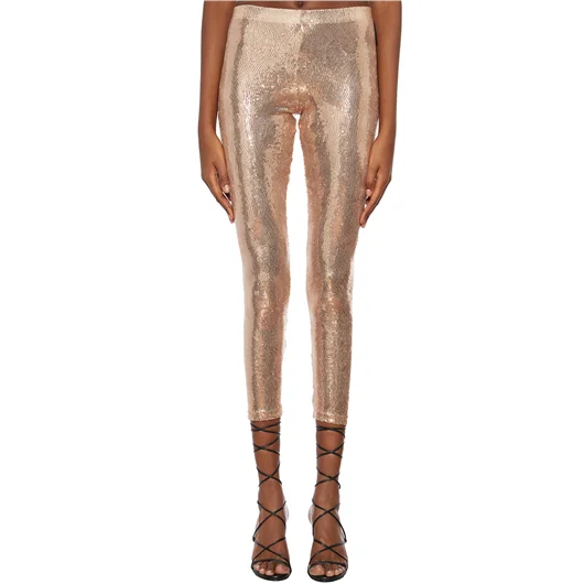 NOSTRASANTISSIMA LEGGINGS FULL PAILLETTES Vendite Flash