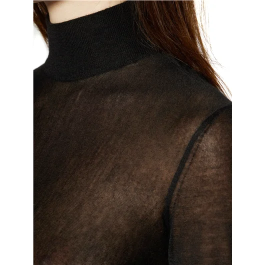 ANN DEMEULEMEESTER MAGLIA IN CASHMERE E SETA ALICIA Italia