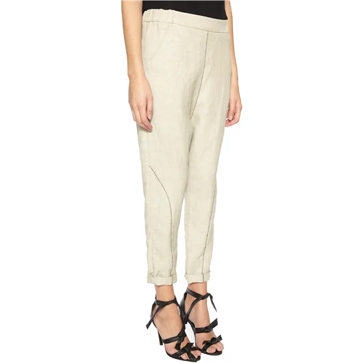NOSTRASANTISSIMA PANTALONE BAGGY CON IMPUNTURE Saldi