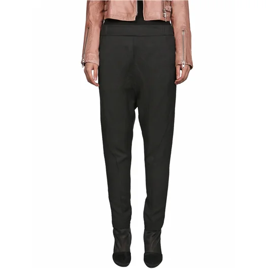 NOSTRASANTISSIMA PANTALONE BAGGY CON IMPUNTURE Saldi