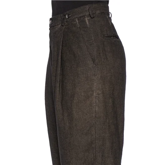 MASNADA PANTALONE BAGGY IN CANAPA E LANA Hotsell