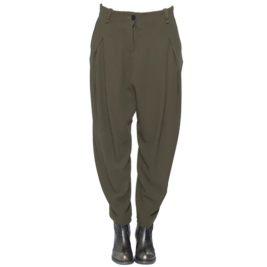 MASNADA PANTALONE BAGGY IN VISCOSA Vendita Calda