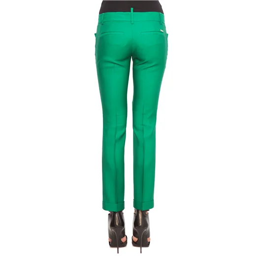 DSQUARED PANTALONE IN LANA E SETA STRETCH 2025