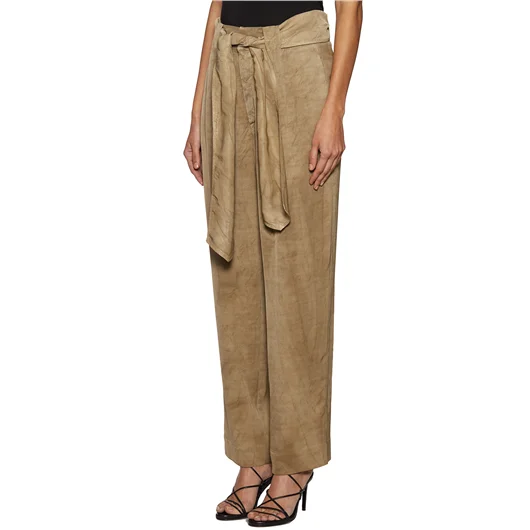 DONDUP PANTALONE MORBIDO CON CINTURA Fino Al -60%