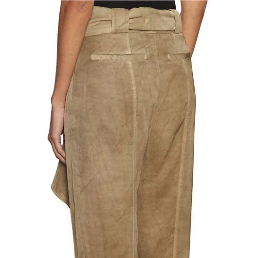 DONDUP PANTALONE MORBIDO CON CINTURA Fino Al -60%