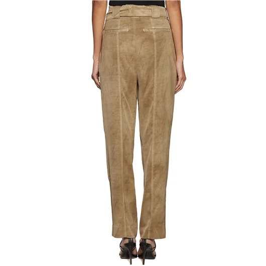 DONDUP PANTALONE MORBIDO CON CINTURA Fino Al -60%
