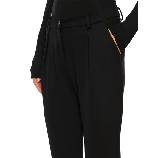 NOSTRASANTISSIMA PANTALONE SLIM IN VISCOSA Online