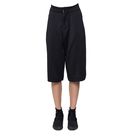Y-3 PANTALONI 3/4 CON ZIP E BOTTONE Saldi