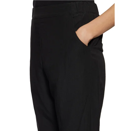 NOSTRASANTISSIMA PANTALONI IN TELA DI LINO Nuova
