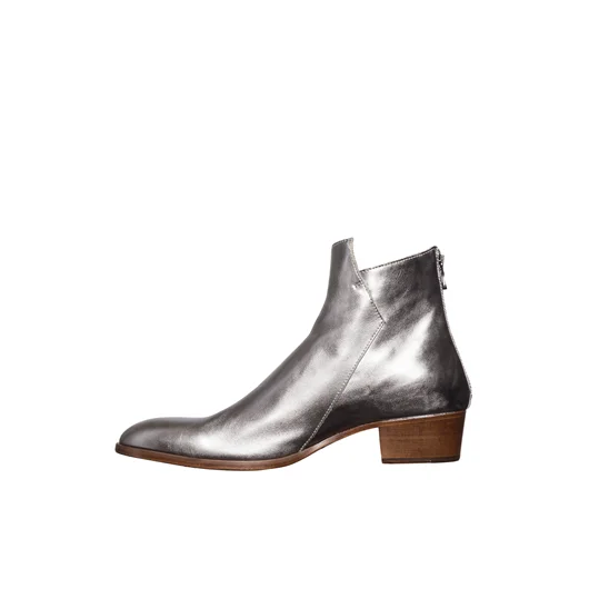 MATT MORO STIVALETTO IN PELLE CON ZIP In Linea