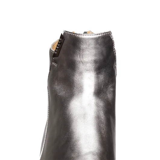 MATT MORO STIVALETTO IN PELLE CON ZIP In Linea
