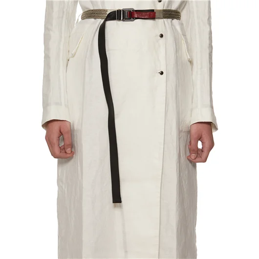 ISAAC SELLAM TRENCH IN LINO CERATO Acquista Ora