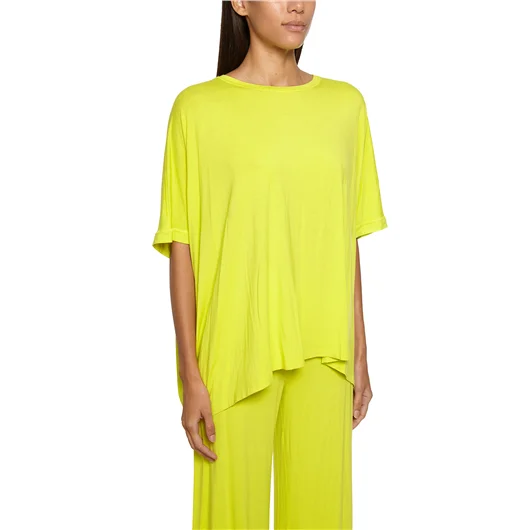 NU T-SHIRT GIROCOLLO IRREGOLARE Fino Al -60%