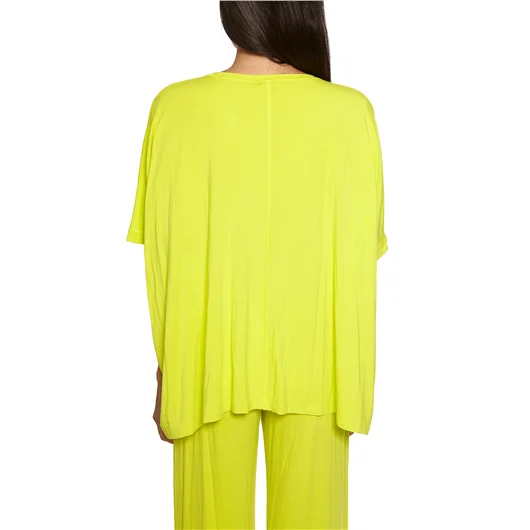 NU T-SHIRT GIROCOLLO IRREGOLARE Fino Al -60%