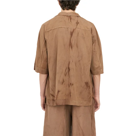 ANDREA YA'AQOV CAMICIA M/M IN CUPRO E COTONE 2025