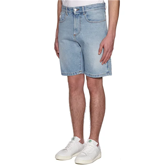 GCDS BERMUDA IN DENIM Prezzo Ridotto