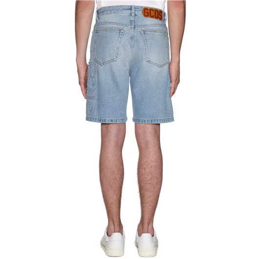 GCDS BERMUDA IN DENIM Prezzo Ridotto