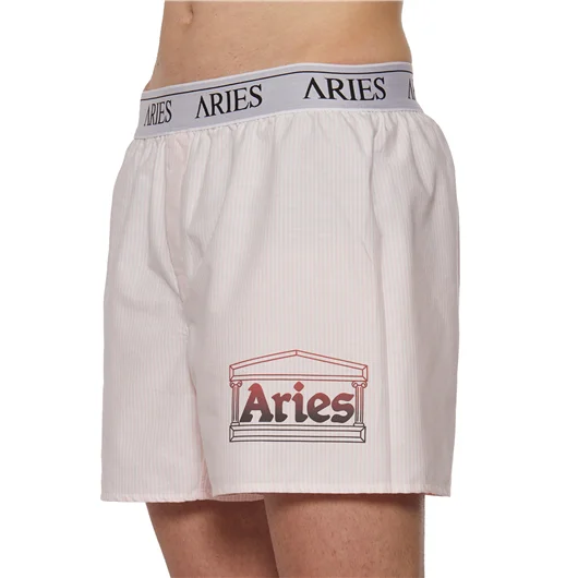 ARIES BERMUDA LOGO IN COTONE Novità