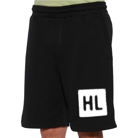 HELMUT LANG BERMUDA STENCIL IN COTONE Sconto