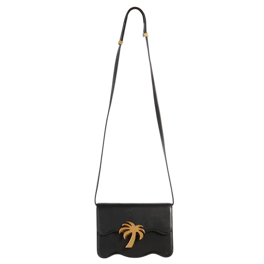 PALM ANGELS BORSA IN PELLE PALM BEACH In Vendita