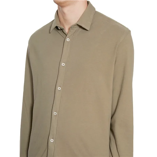 DANIELE ALESSANDRINI CAMICIA IN COTONE 2025