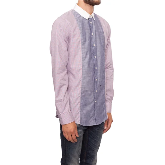DSQUARED CAMICIA IN POPELINE DI COTONE Fino Al -60%