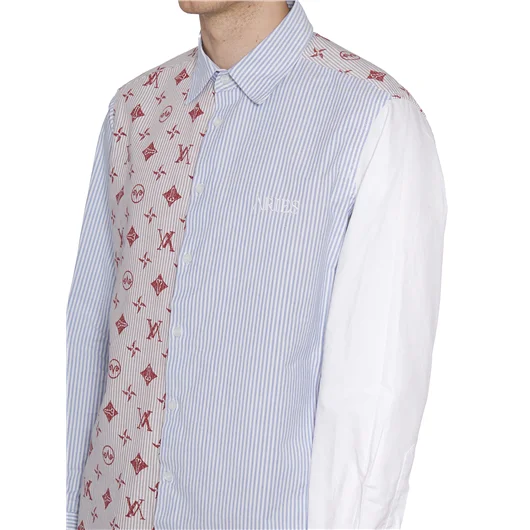 ARIES CAMICIA PATCHWORK IN COTONE Novità