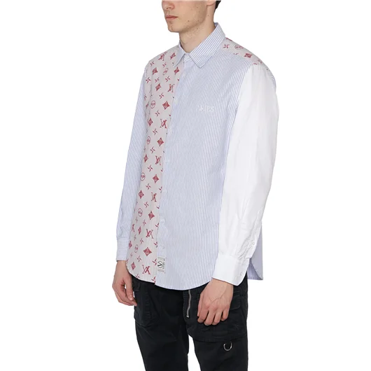 ARIES CAMICIA PATCHWORK IN COTONE Novità