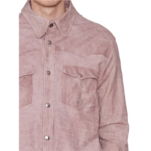 GIORGIO BRATO CAMICIA TEXAS IN PELLE Sconto