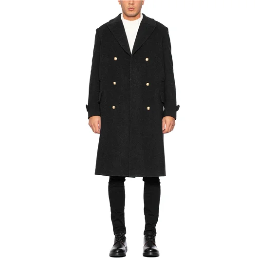 DANIELE ALESSANDRINI CAPPOTTO IN LANA Offerte