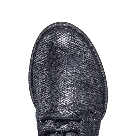 ANN DEMEULEMEESTER DERBY STRINGATA IN ARGENTO Spedizione Gratuita