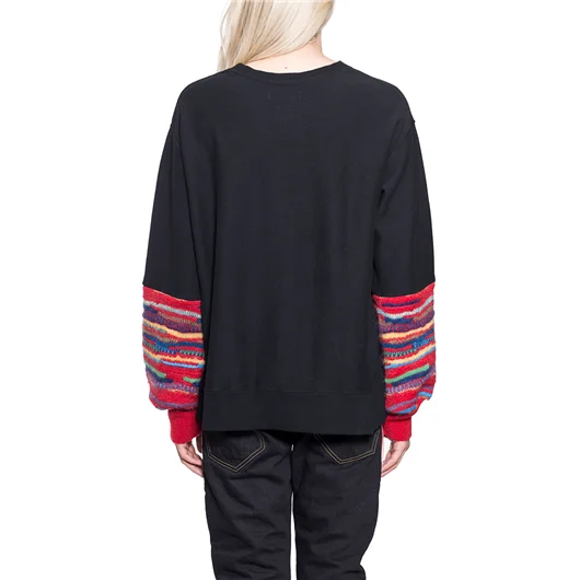 FACETASM FELPA CON MANICHE IN LANA Economico