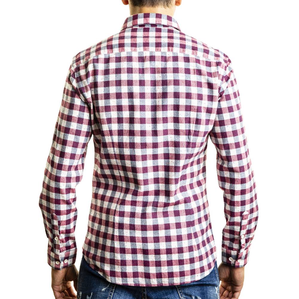 Poggianti Camicia Quadri in flanella Outlet