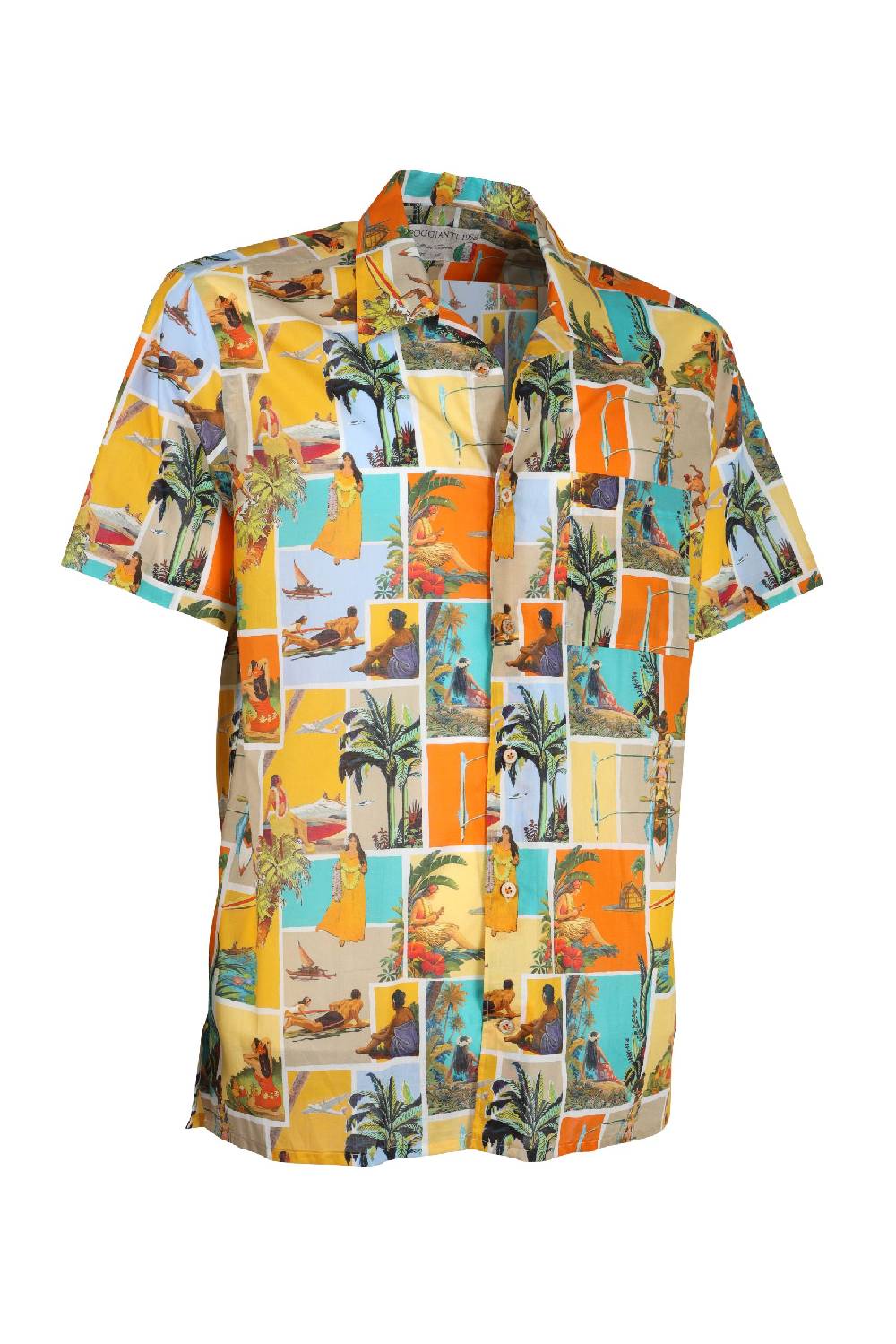 Poggianti Camicia uomo spring summer 24 OLENA-58-154 Saldi Di Fabbrica