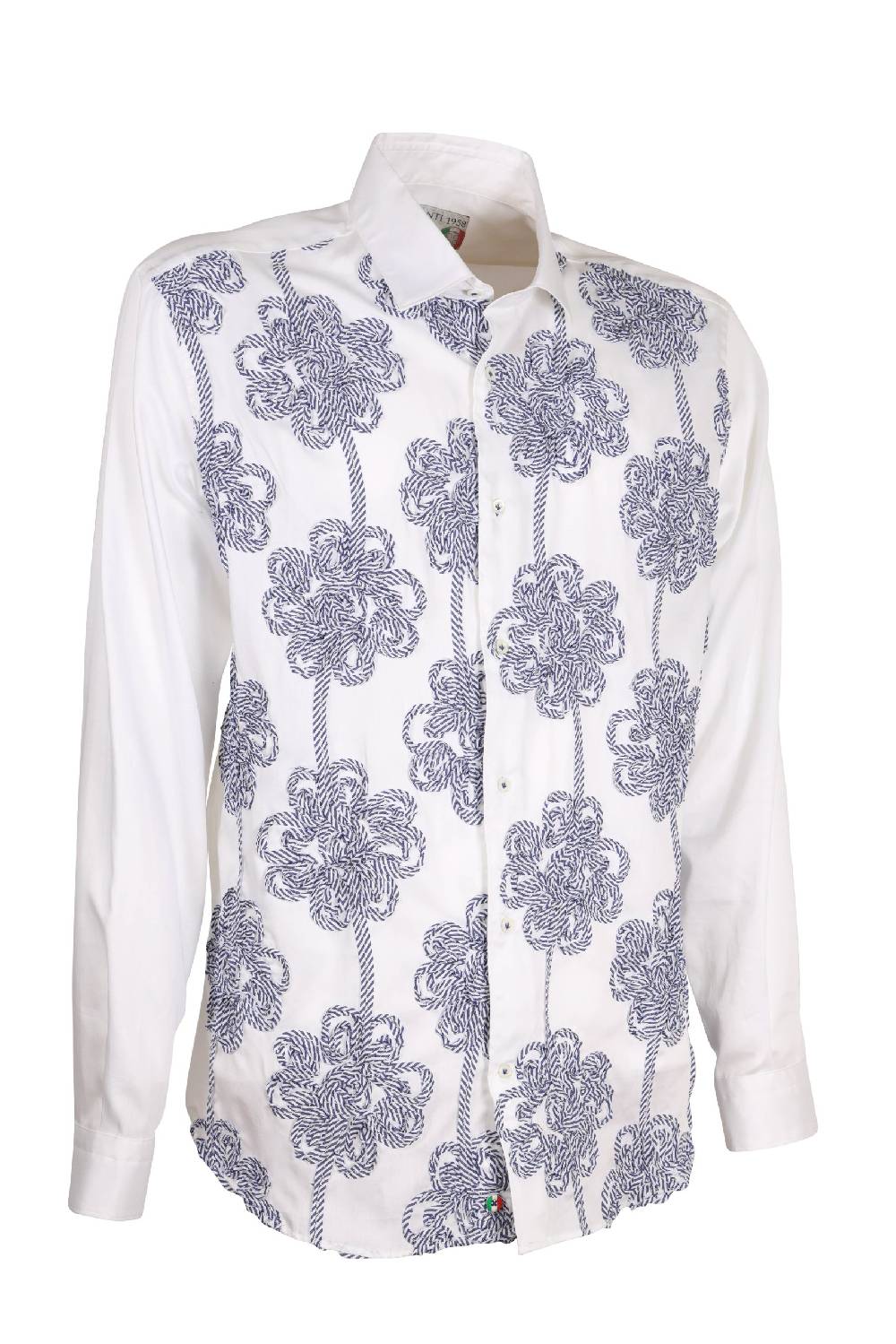 Poggianti Camicia uomo spring summer 24 FIRENZE-73-239 Soddisfazione Garantita