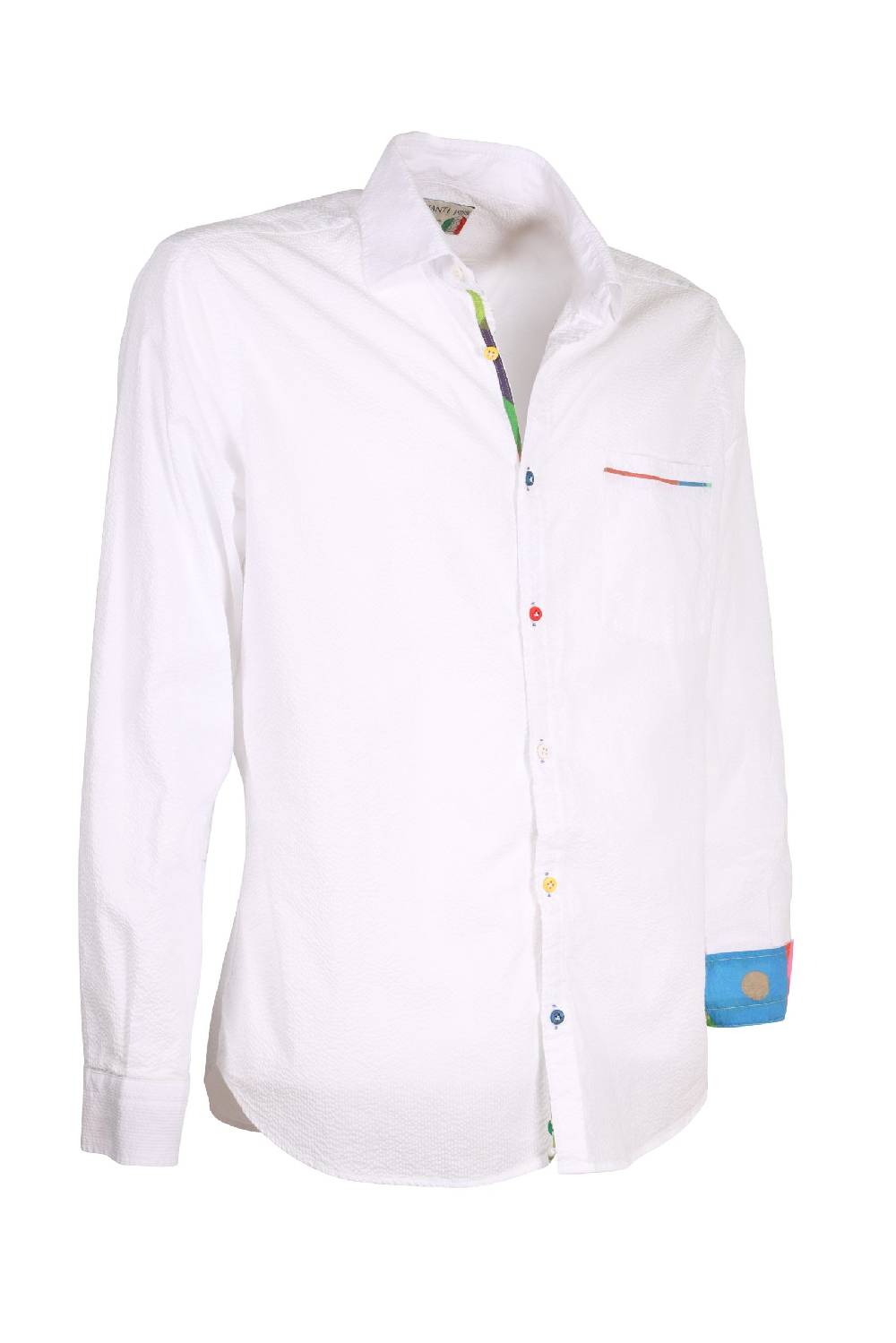 Poggianti Camicia uomo spring summer 24 VIAREGGIO-61F-106 Qualità Garantita