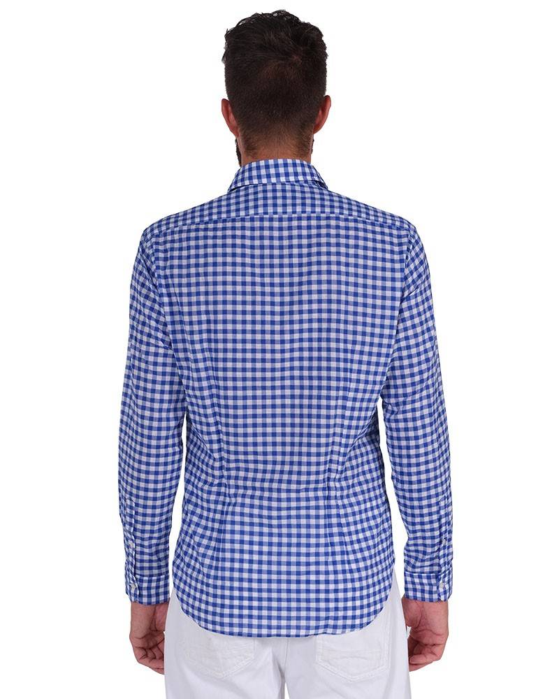 Poggianti Camicia quadri Collo Morbido Economico