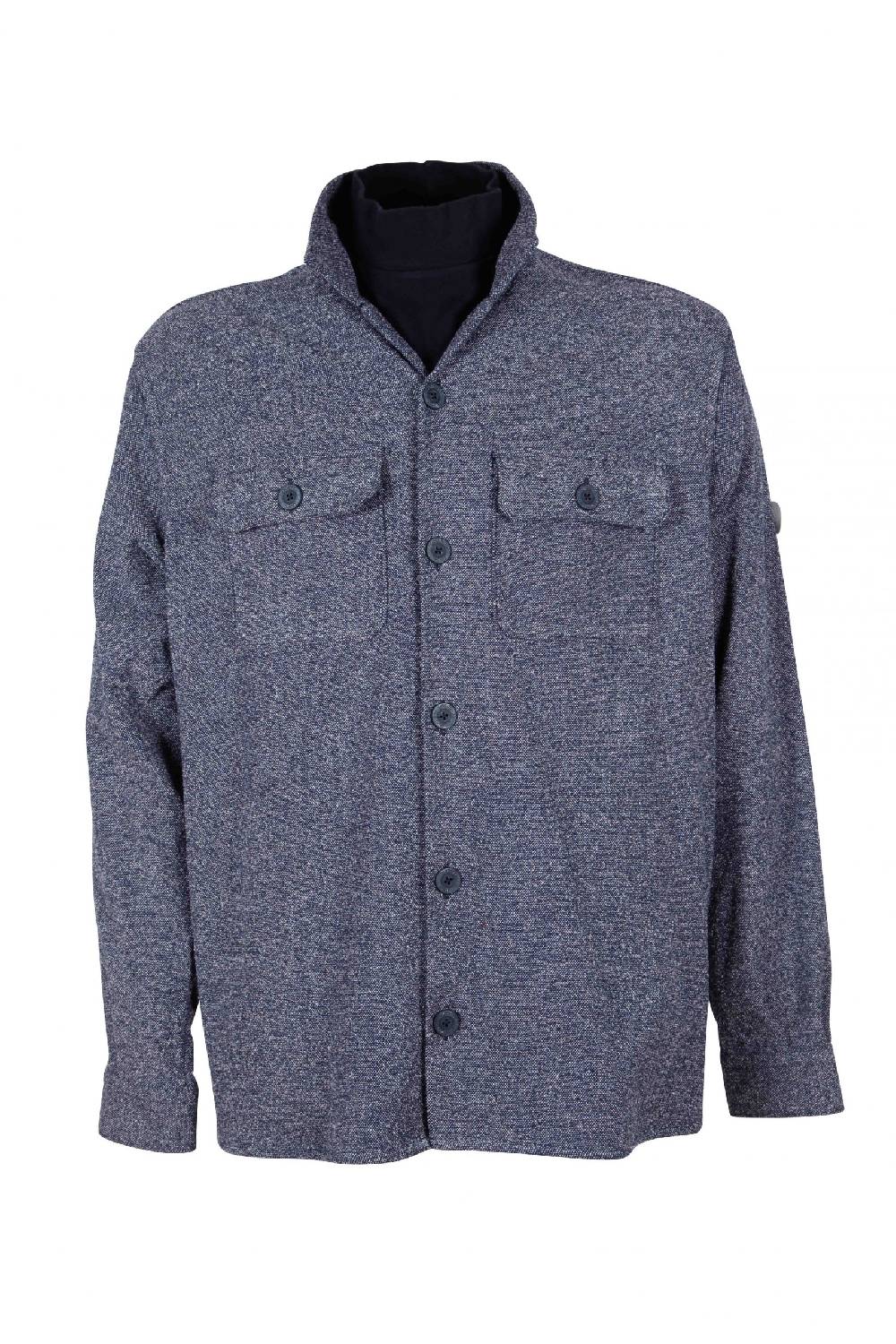 Poggianti Giacca Camicia uomo Oversize VALPIANA-58-200-01 Economico