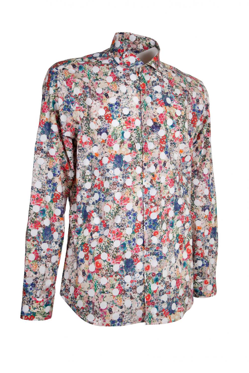 Poggianti Camicia Fantasia FIRENZE-65F-720 In Saldo