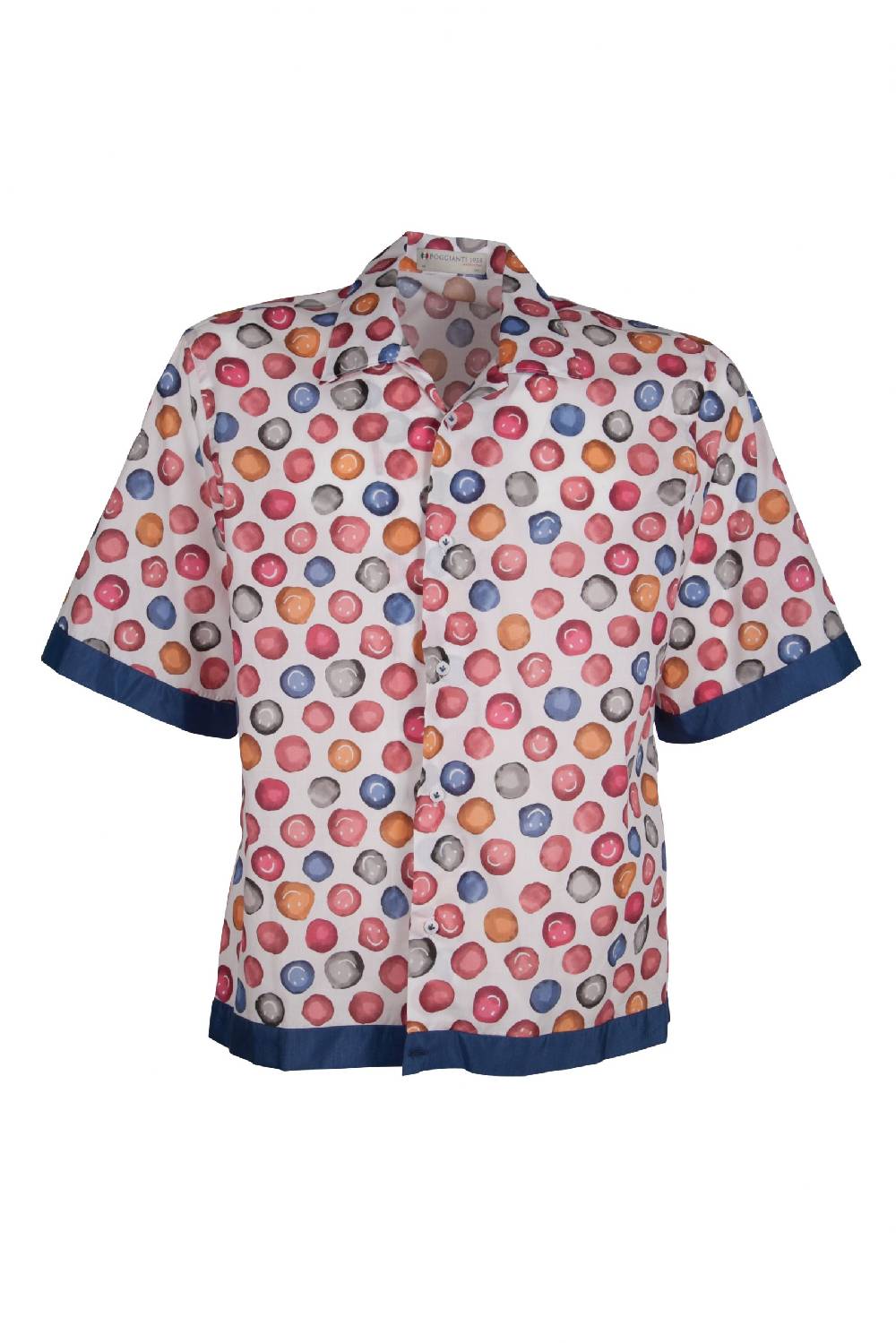 Poggianti Camicia Fantasia VICCHIO-58-719-01 In Linea
